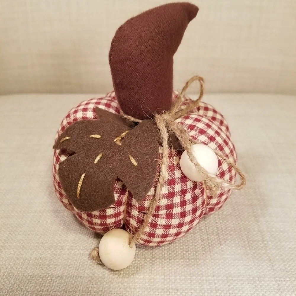 Plush pumpkin set Handmade